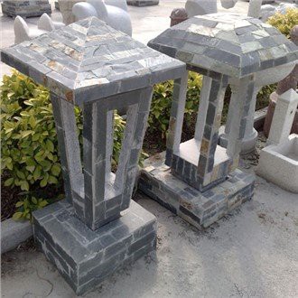 Lanternes en pierre pour le jardin